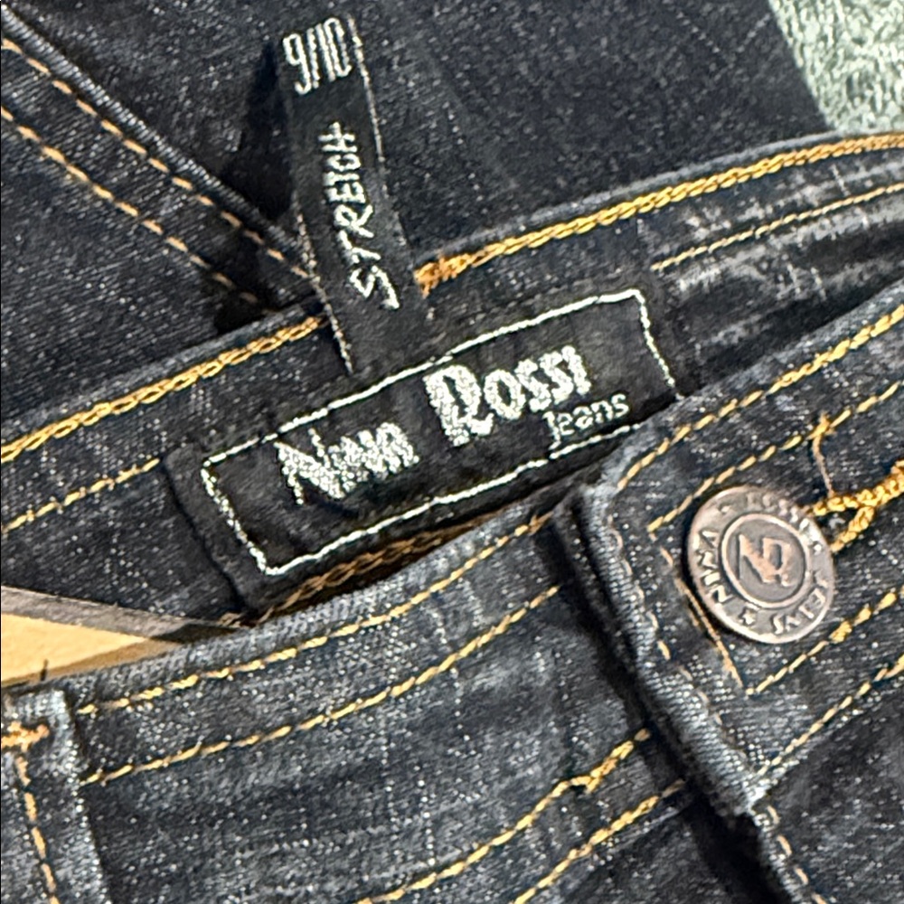 Nina Rossi Denim Flare skirt. NWT - Picture 4 of 5